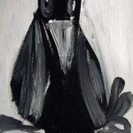 Allo à l'huile, acrylique sur toile, Saïssi
