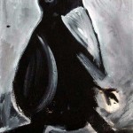 Lueur, acrylique sur toile, Saïssi