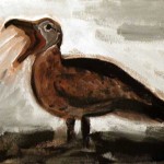 Mouette, Acrylique sur toile, Saïssi