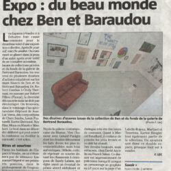 Article Nice Matin expo Be another