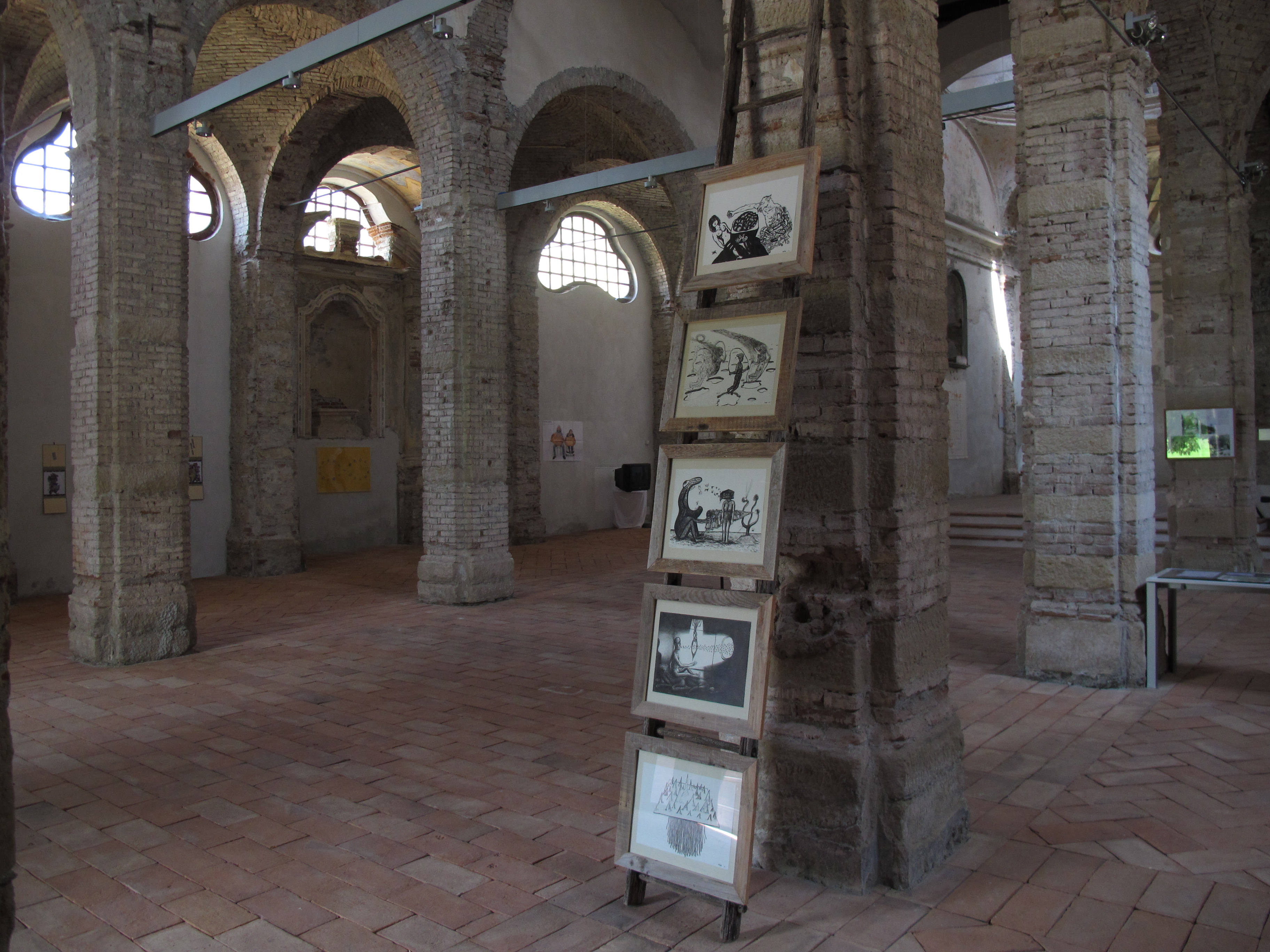 Abbaye, Parodi Ligure, San Remigio, Italie, Genes, Collective, exposition