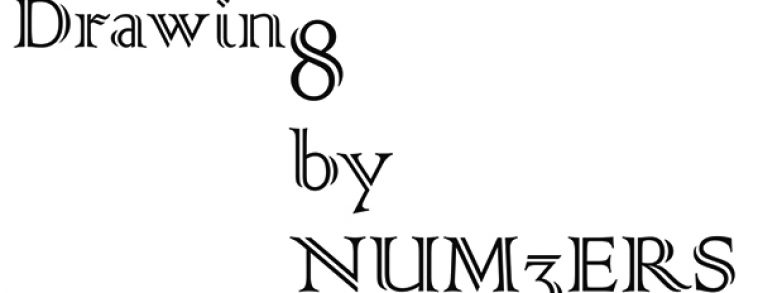 Drawing by numbers, Espace à Vendre, group Show