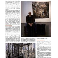 Article dans les petites affiches sur l'exposition à 21 contemporain de Franck Saïssi
