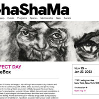 Détail de mon dessin d’Artaud utilisé pour illustrer l’article du webzine new-yorkais Chashama sur l’exposition Perfect Day à la WhiteBox