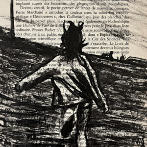 Liberté, encre de Chine, boutique