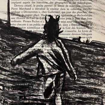 Liberté, encre de Chine, boutique de Franck Saïssi