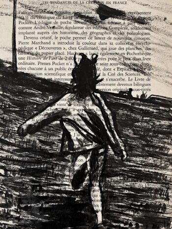 Liberté, encre de Chine, boutique de Franck Saïssi