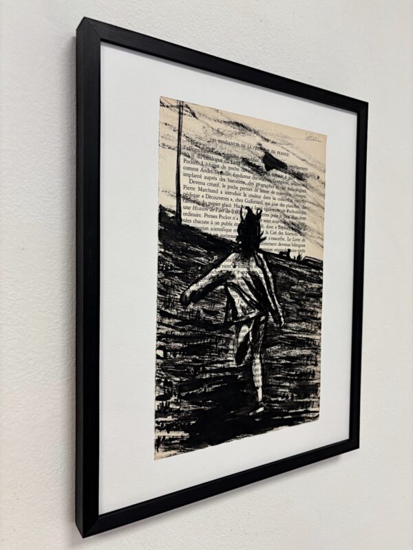 Liberté, vue de côté, encre de Chine, boutique de Franck Saïssi