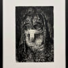 Viking, cadre, encre de Chine, boutique