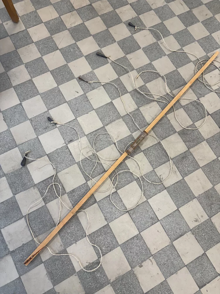 Le guide fil, module d'accrochage bricolé maison