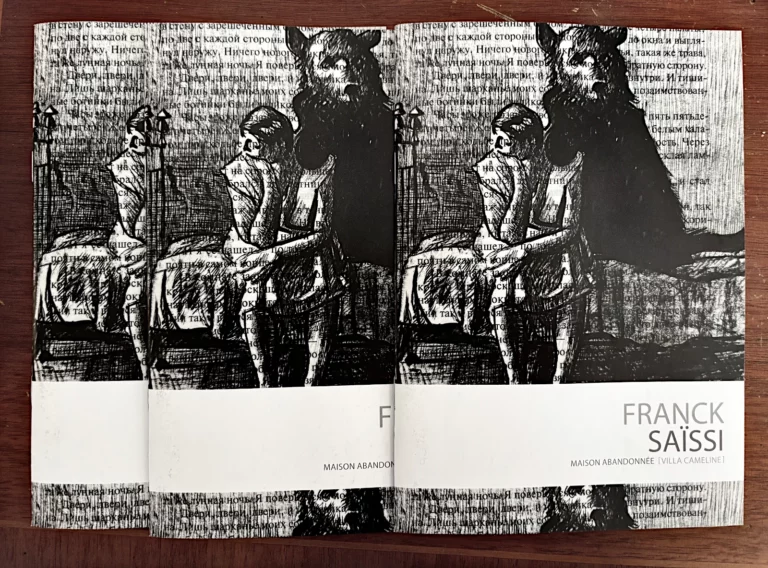 Livrets Franck Saïssi pour Paréidolie, 2025