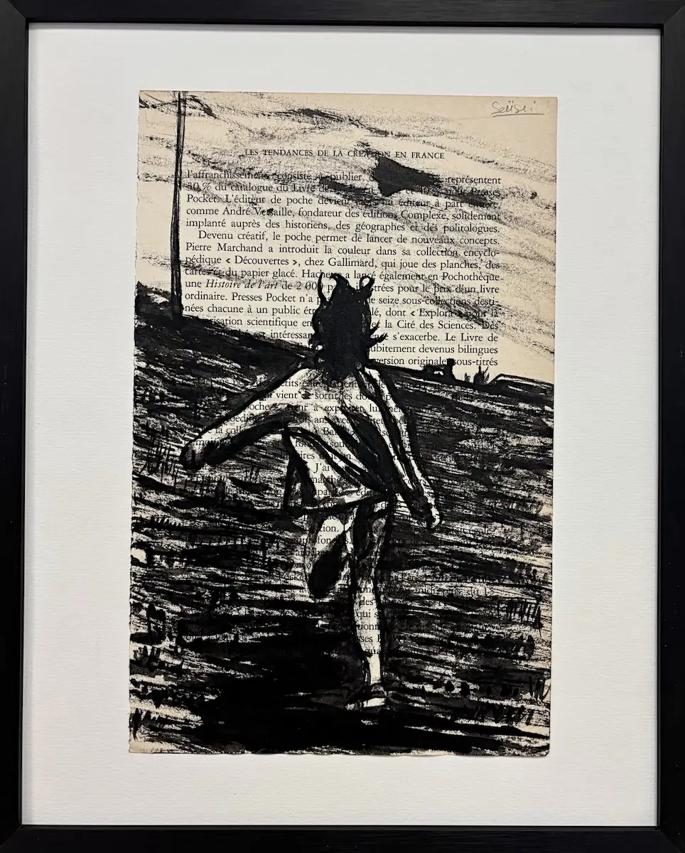 Liberté, cadre, encre de Chine, boutique de Franck Saïssi