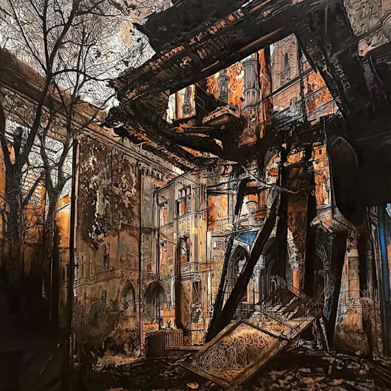 Incandescence - peinture contemporaine de Franck Saïssi, huile sur toile