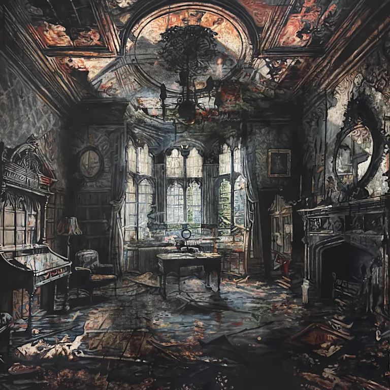 Persistence, peinture à l'huile sur toile, 150 x 150 cm, par Franck Saïssi